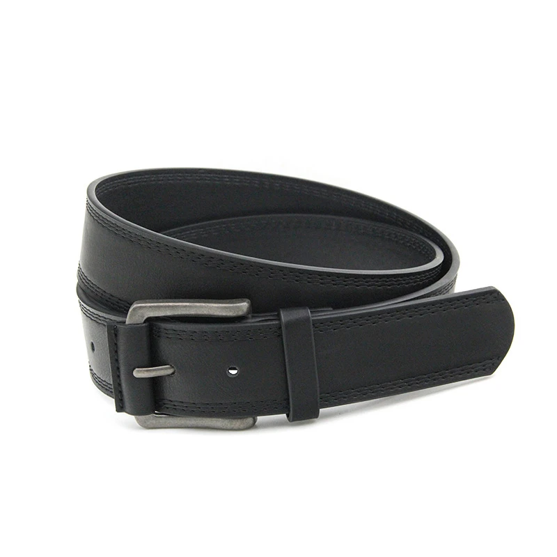 men leather material high quality promotion waist fashion 2022 belts with logo