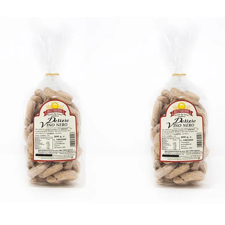 300G Sweet Taralli - Italian Sweet Biscuits,Taralli With Black Wine