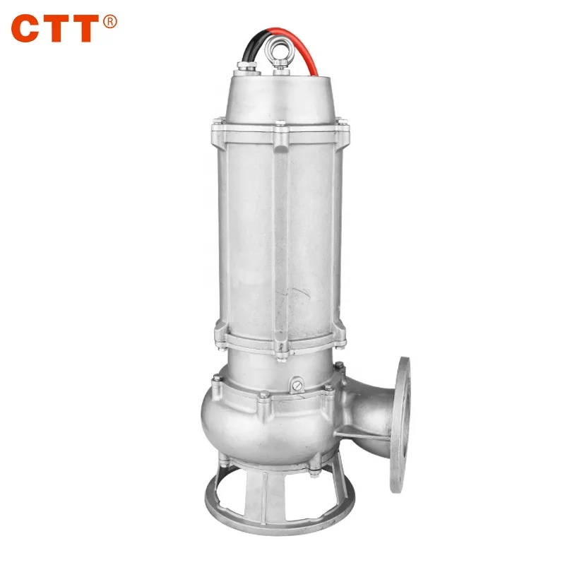 customer-oriented stainless steel dredger electric sewage pump corrosion resistant sewage water pumps