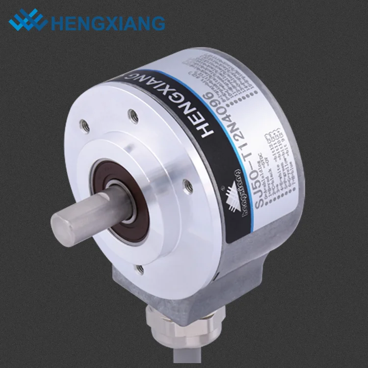 HENGXIANG 1024 ppr heavy duty absolute encoder SJ50 parallel NPN/PNP 5-30V 10bit with protection circuit