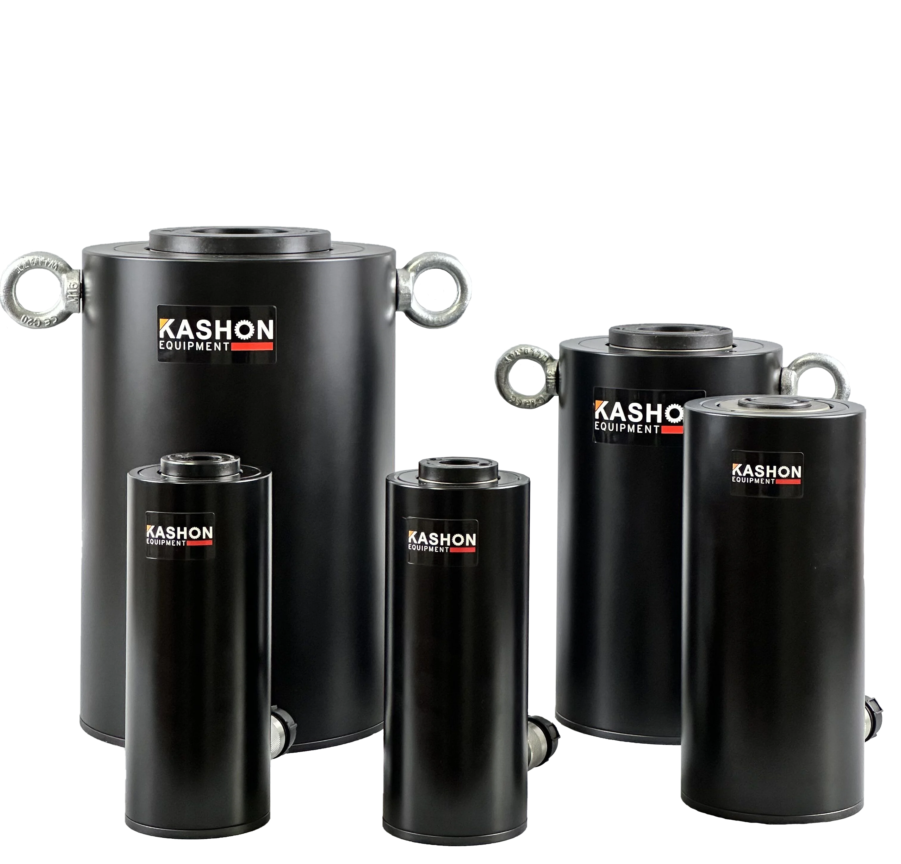 RAC-1006 700bar 10000psi single acting spring return 100 ton aluminum hydraulic oil cylinder jack