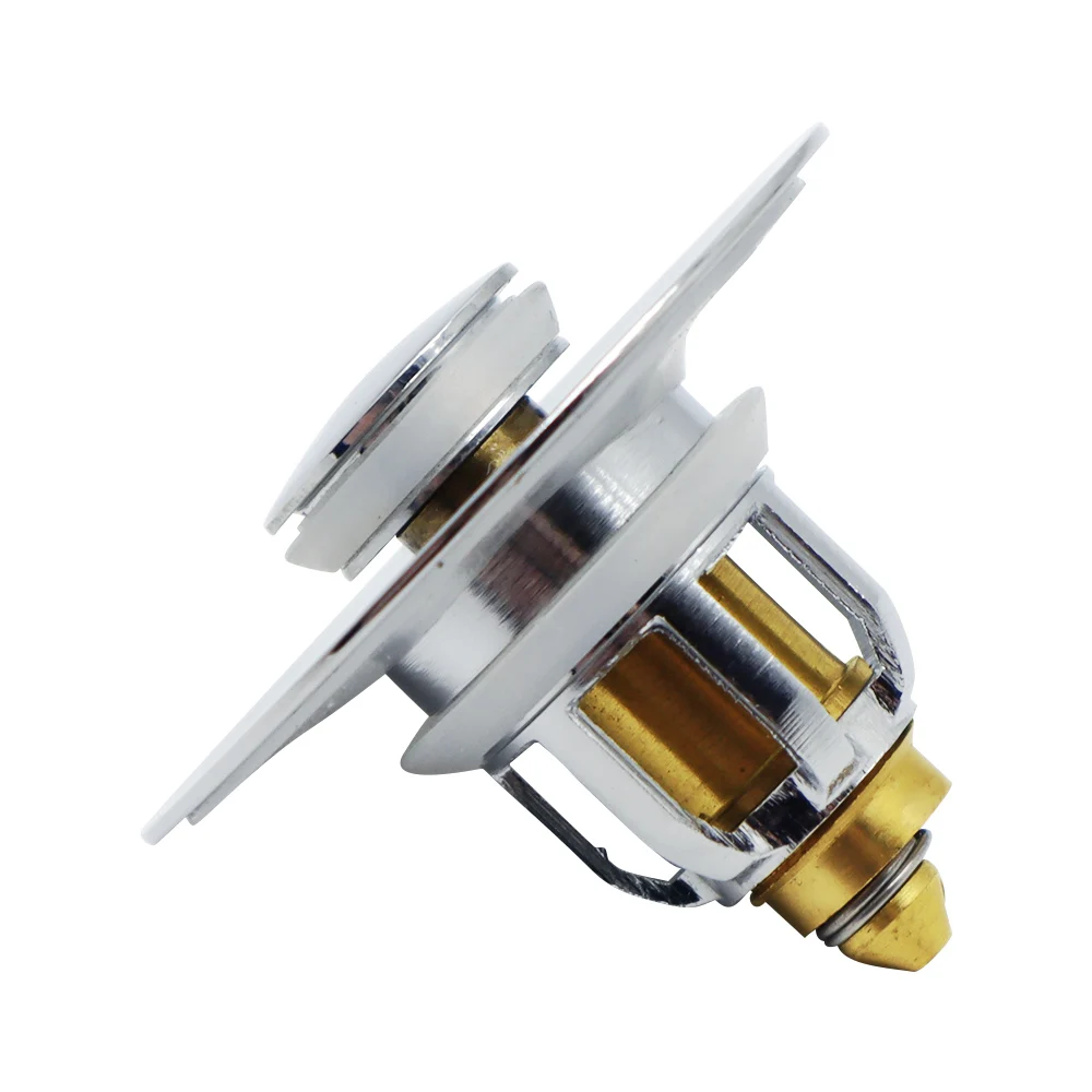 Guida-610023 Modern Universal Pop Drain Brass Push Sink Filter Anti-Clogging Hair Catcher Kitchen Hotel Updated Wash Basin