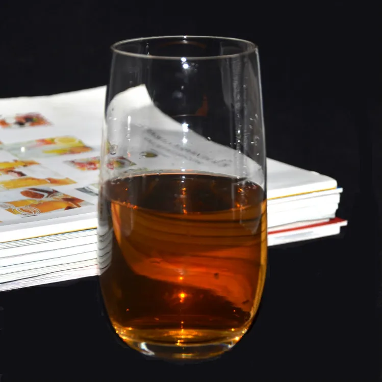 
china wholesale big bullet beautiful 9 oz stemless wine glasses 32oz glass tumblers 