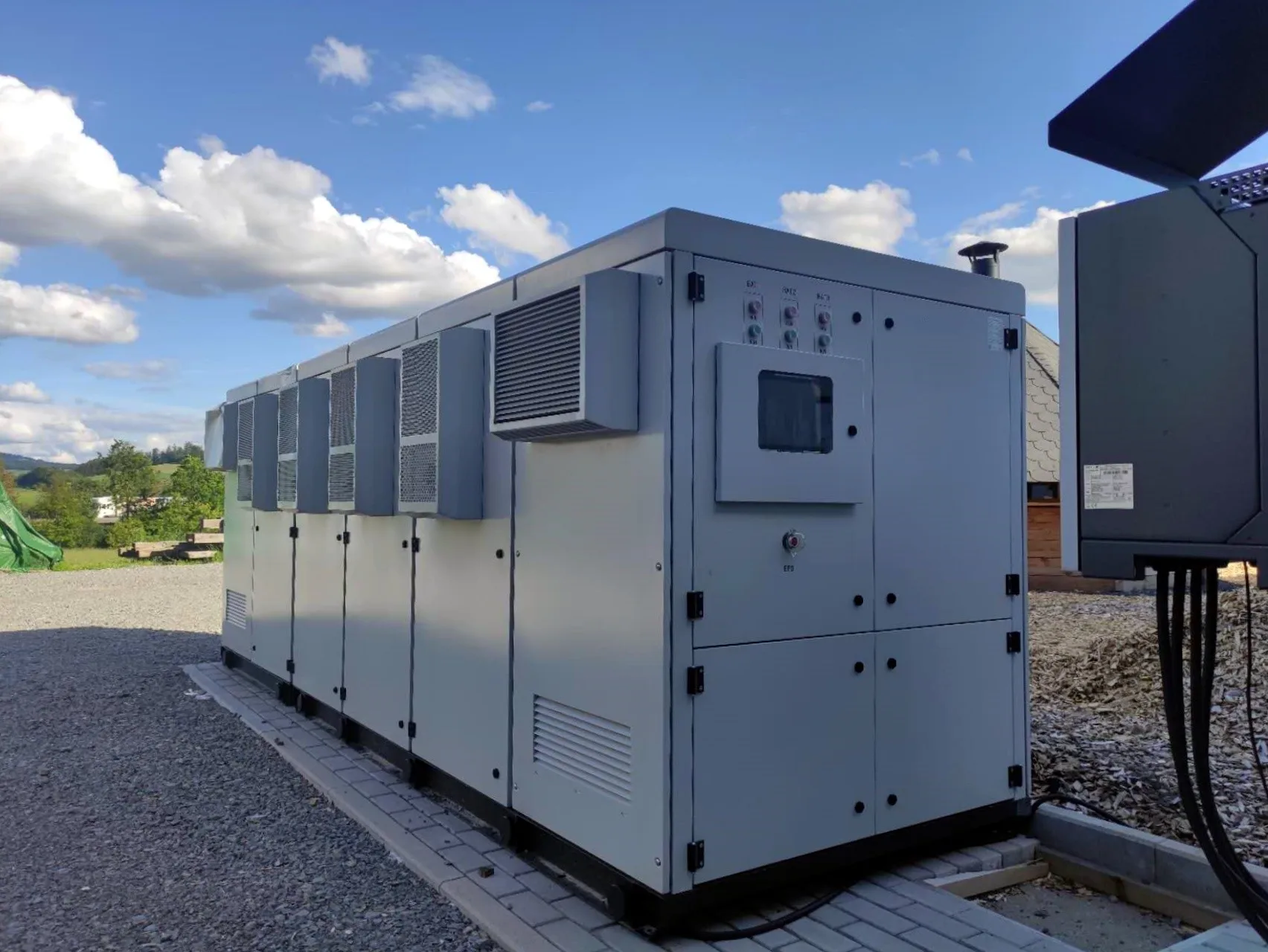 Outdoor All in One 75kWh 150kWh 200kWh 300kWh Solar Battery Energy Storage System Microgrid  BESS with PCS+ Lithium Batteries