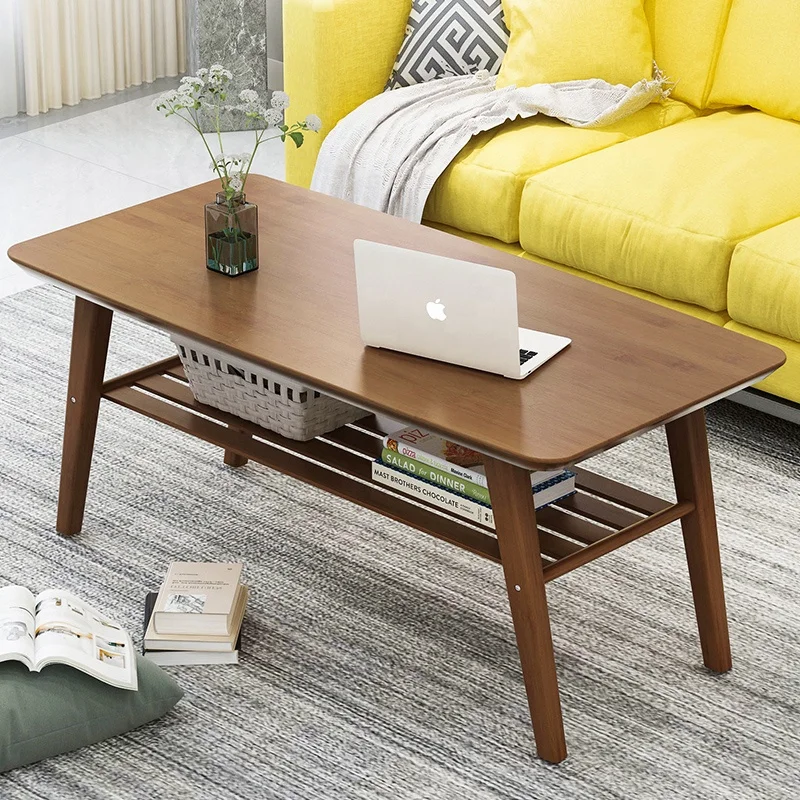 
Haichuan Bamboo Tea Table Eco-friendly Coffee Table Center Table 