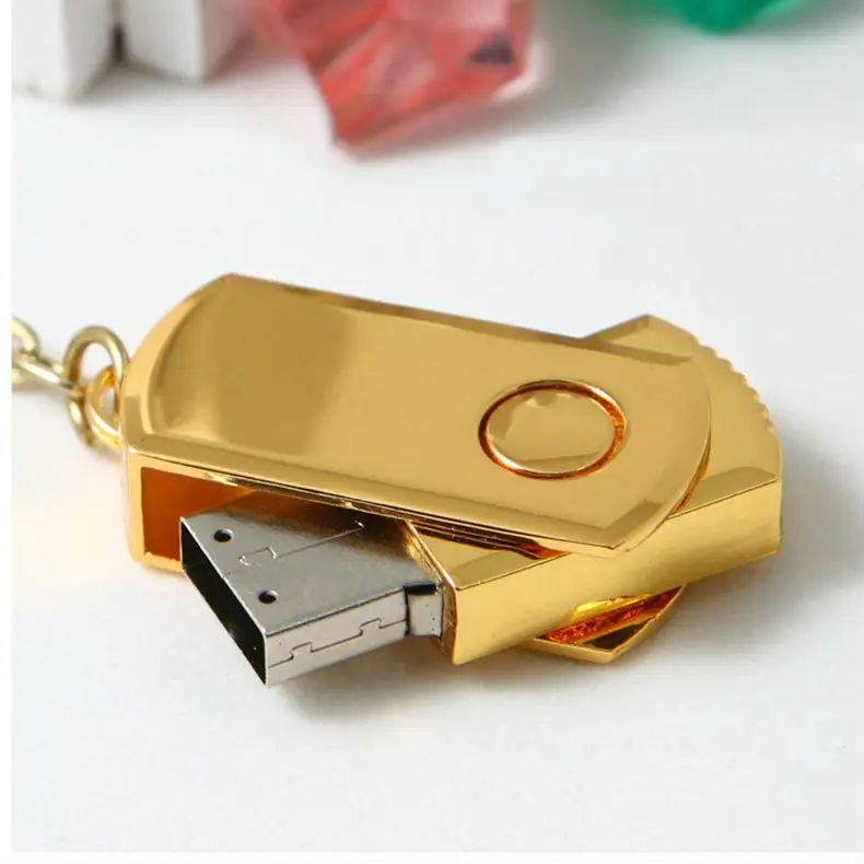 Hot sale bulk price branded logo Swivel 1gb 2gb 4gb 8gb 16gb 32gb 64gb 128gb small metal usb 2.0 3.0 usb flash drive