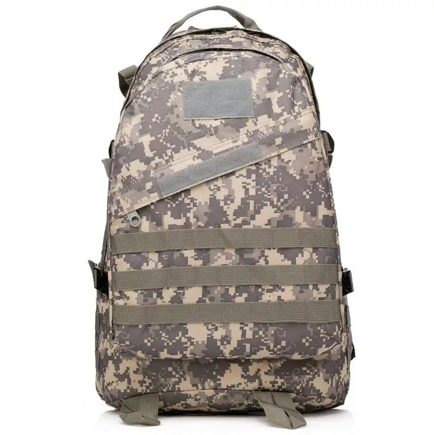 Chenhao Fanny 3D Back Pack Outdoor Hunting Camouflage Rucksack Mochila Tactical Assault Molle Backpack 45L Durable Packsack Bags