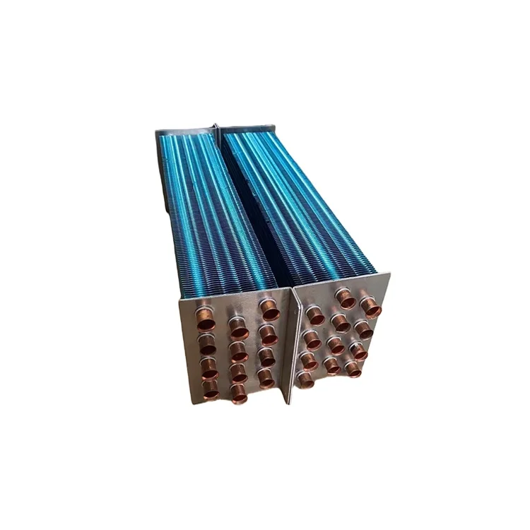 High quality condenser evaporator hydrophilic fin heat exchanger intercambiador de calor wholesale custom for air conditioning