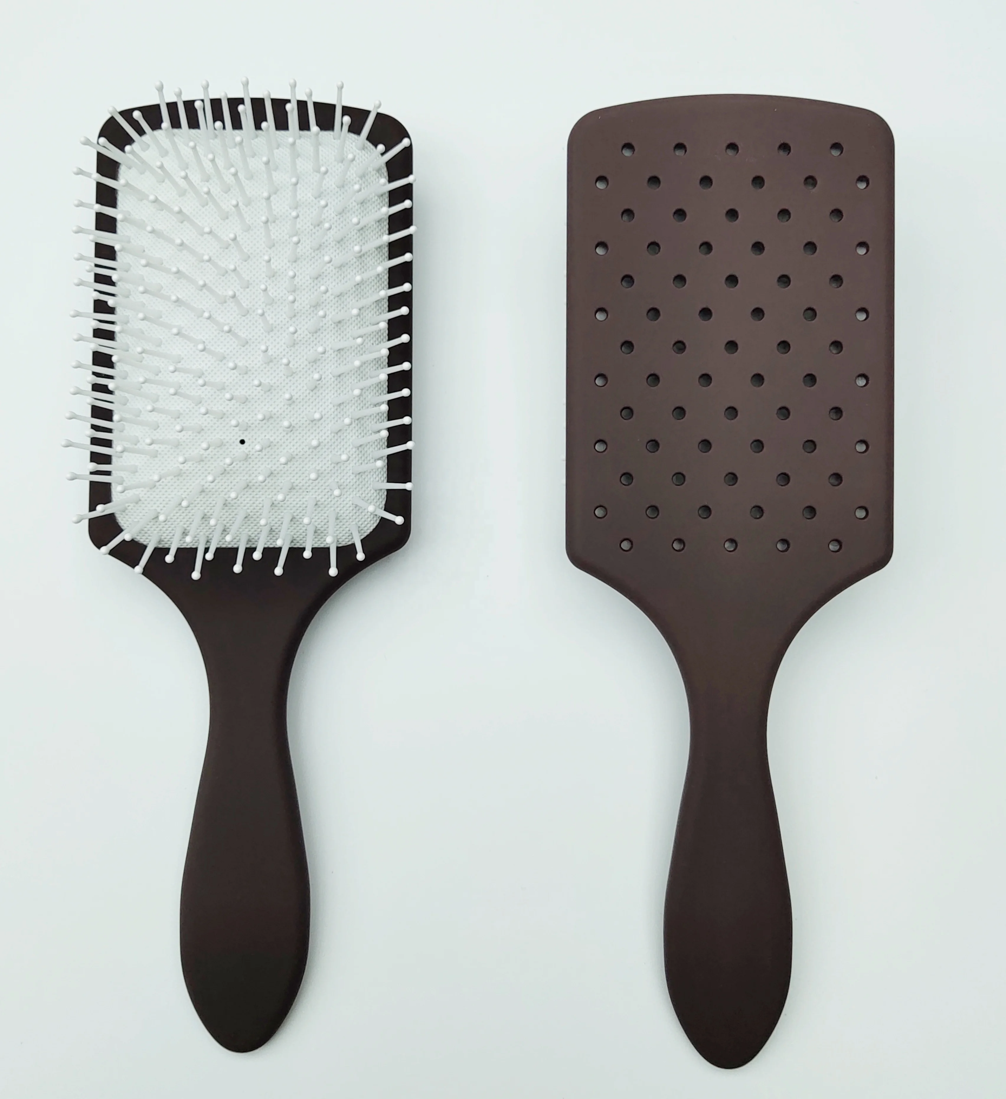 Новый дизайн оптовая продажа пластиковая щетка для волос cepillos para el cabello
