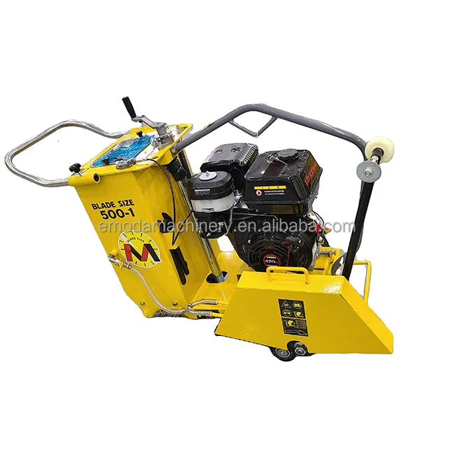 Portable petrol engine 350mm depth asphalt road cutting machine concrete road cutting machine