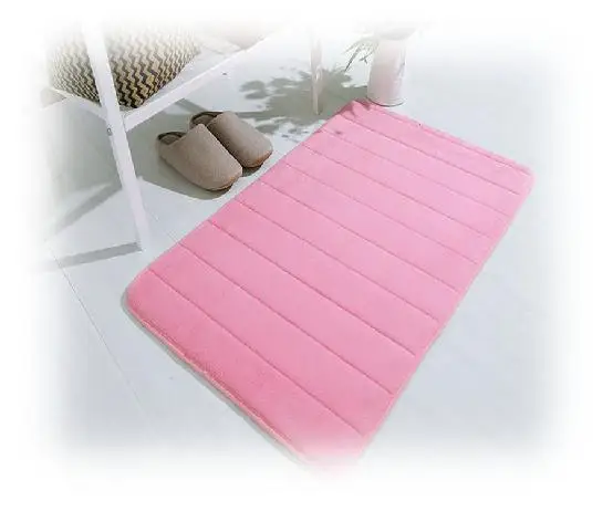 Memory Foam Soft Absorbent Non Slip Bath Mat Rugs For