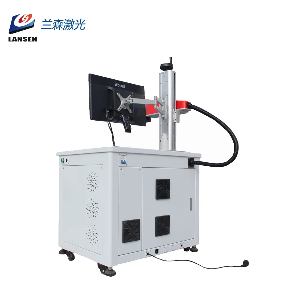 30w 50w 100w Metal recorder Laser engraver fiber laser marking machines for logo qrcode bar printing cutting price