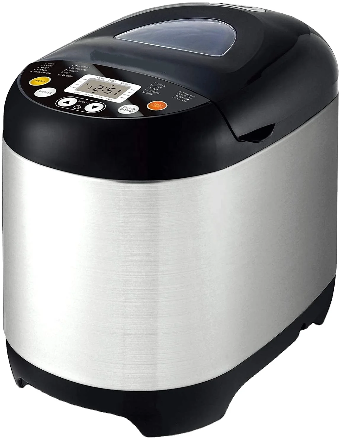 Stainless Steel Housing Electric Auto Bread Maker Machine