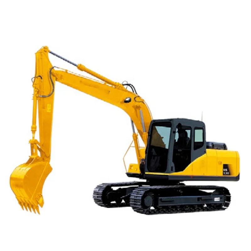 Good Performance Earthmoving Machinery SHANTUI Brand 13Ton Crawler Excavator SE130 with 1.15CBM Bucket For Sale