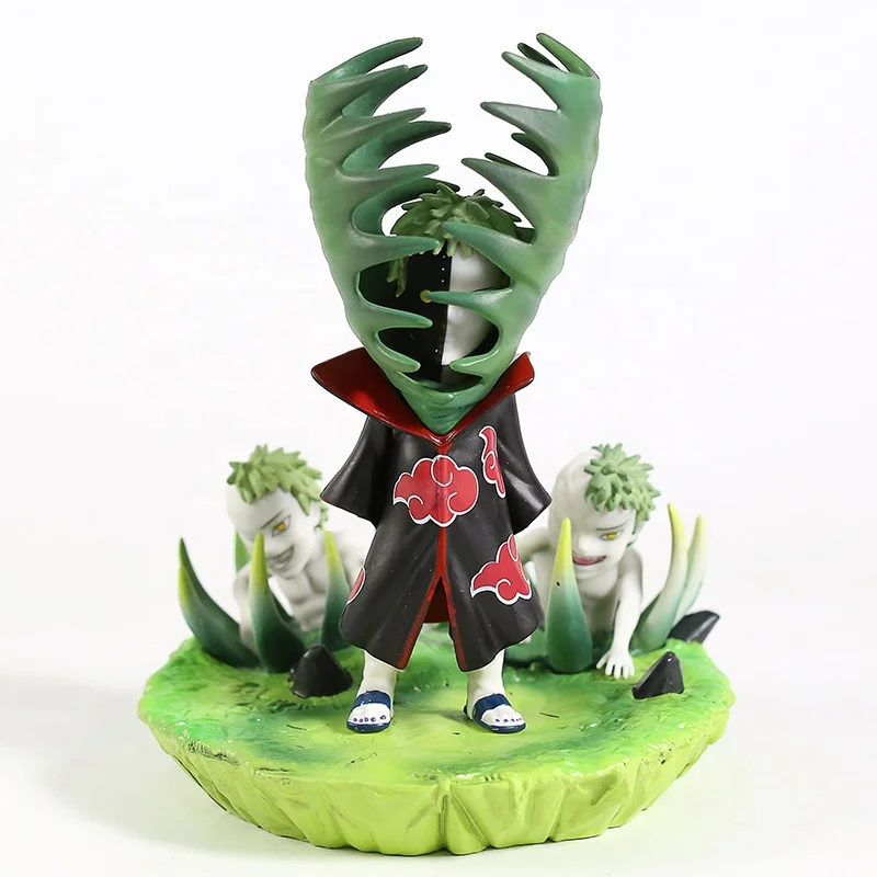 Akatsuki Deidara Zetsu Kakuzu Hoshigaki Kisame PVC Statue Figure Collectible Model Toy