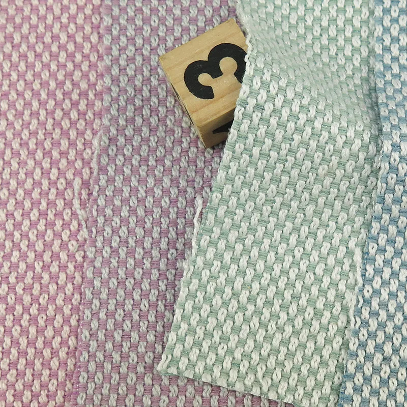 wholesale Small incense style Crude Spinning pearl point 50% polyester 50% cotton mix woven plain fabric for clothing, bags