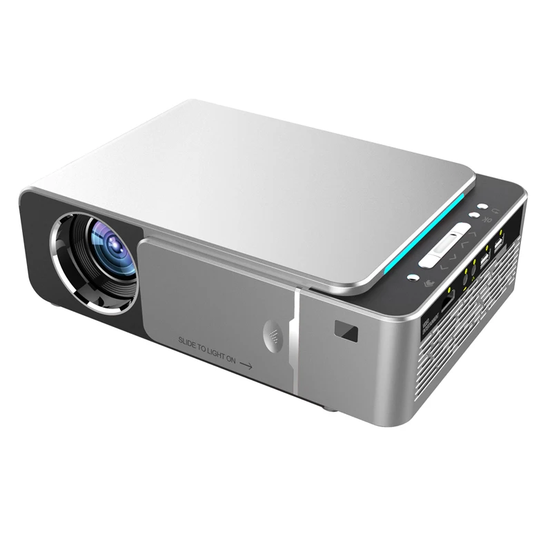 2020 Beamer LCD Digital LED Home Cinema T6 3D Projector 3500 Lumen Android