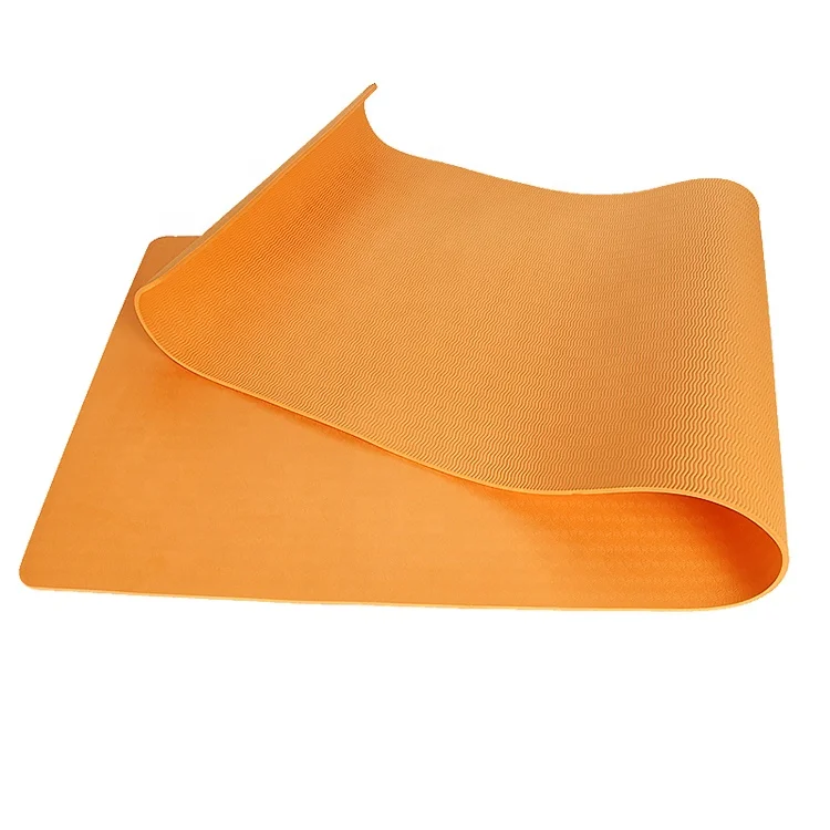 TPE yoga mat for exercising judo yoga good quality roll up clean easily customized yoga mat taekwondo mat