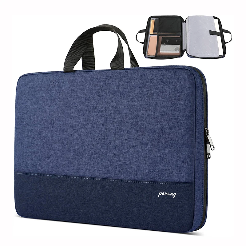 Ladies laptop bags luxury Men Women Business Notebook Sleeve Carrying Case Briefcase Laptop Bag 15.6 Inch