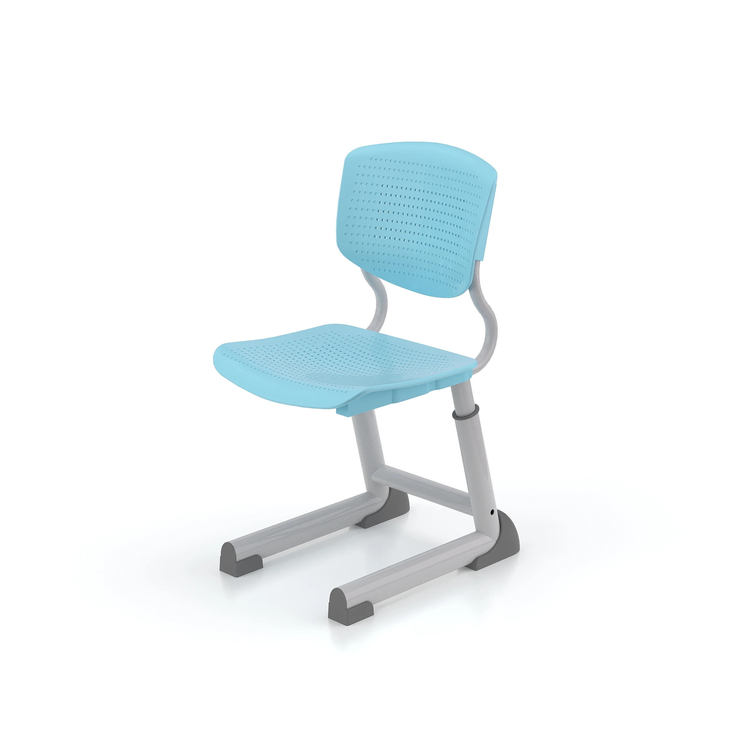 Factory wholesale cheap school classroom chairs Height adjustable ABS plastic durable student chairs