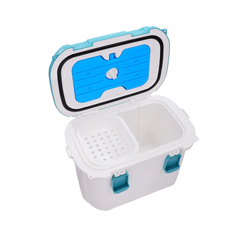 13QT Manufacture high quality mini vaccine transport cooler box veterinary blood transport box