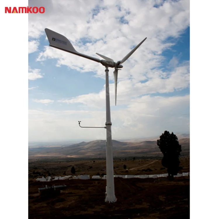New Upgraded Clean Energy 5kw 12v 24v 48v Horizontal Wind Turbine Generator For Commercial Used