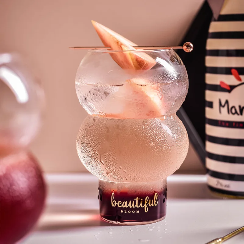 Creative Customized logo Coffee Cocktail Glass Beer Cup 520ml