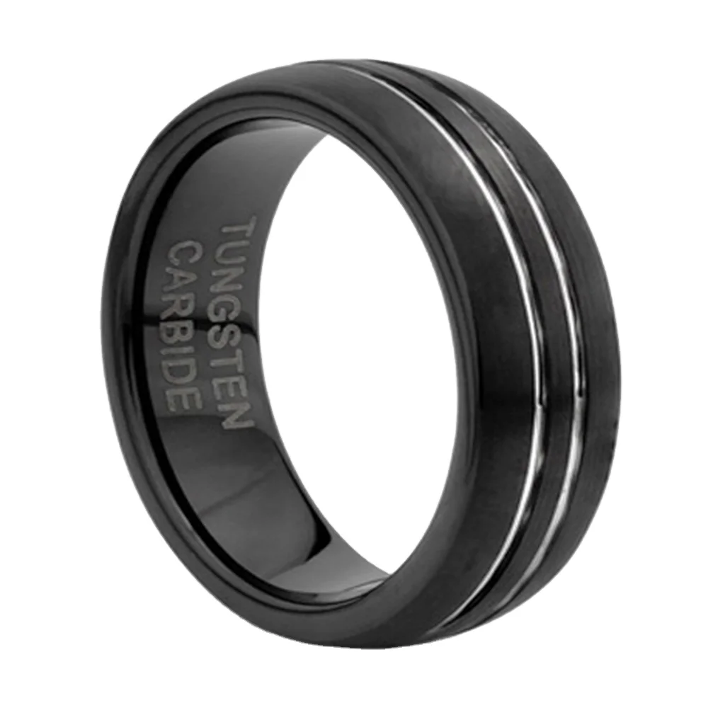 Small wholesale black diamond rings custom made tom and jerry rings price black rings pakistani