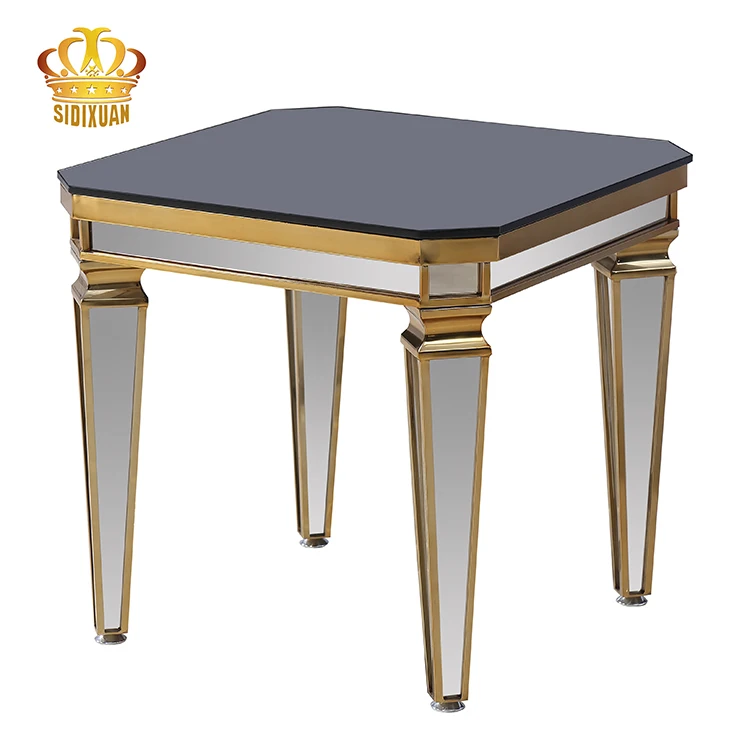 Высококачественный Прямоугольный Обеденный стол из нержавеющей стали, обеденный стол, мебель для отеля