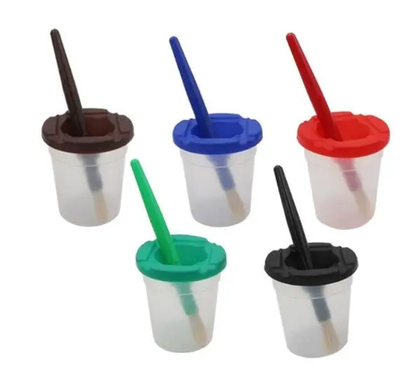 Stationery kids oil gift chalk brushes face brush watercolor painting children sets for adults acrylic paint set