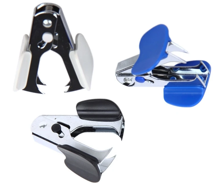 Рекламные офисные принадлежности, металлический и пластиковый съемник степлера, съемник степлера с блокировкой безопасности