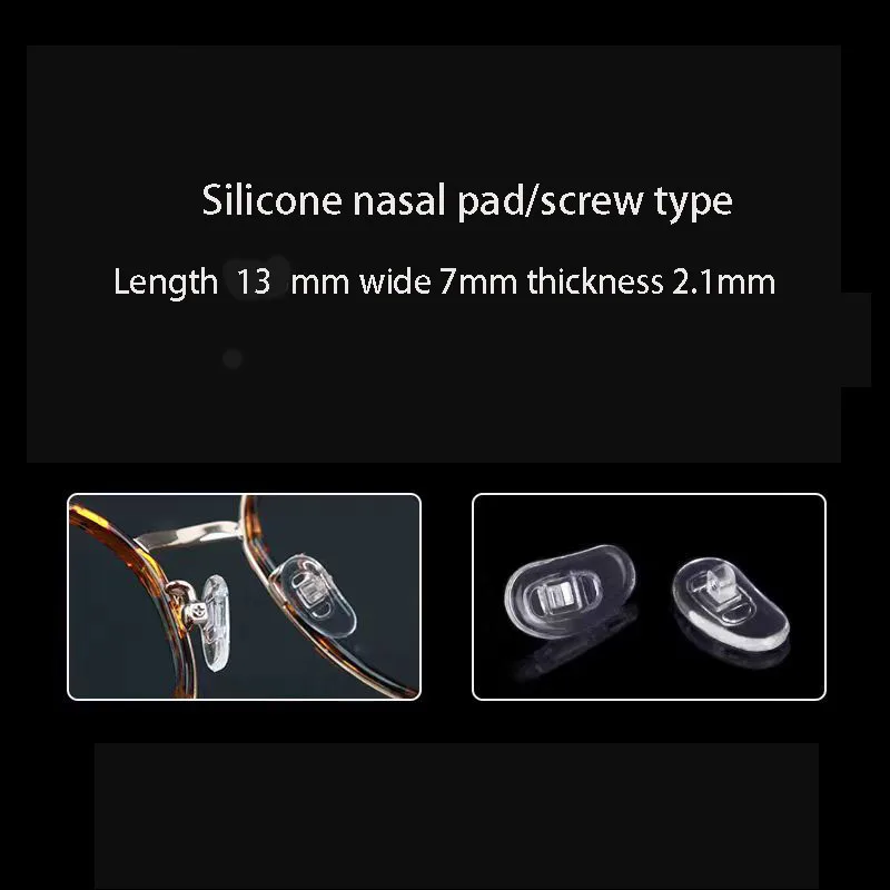Eyewear Accessoriesnose Silicone Nose Pads Eyewear Nose Holder Silicone Bracket Anti-Slip Nose Pads