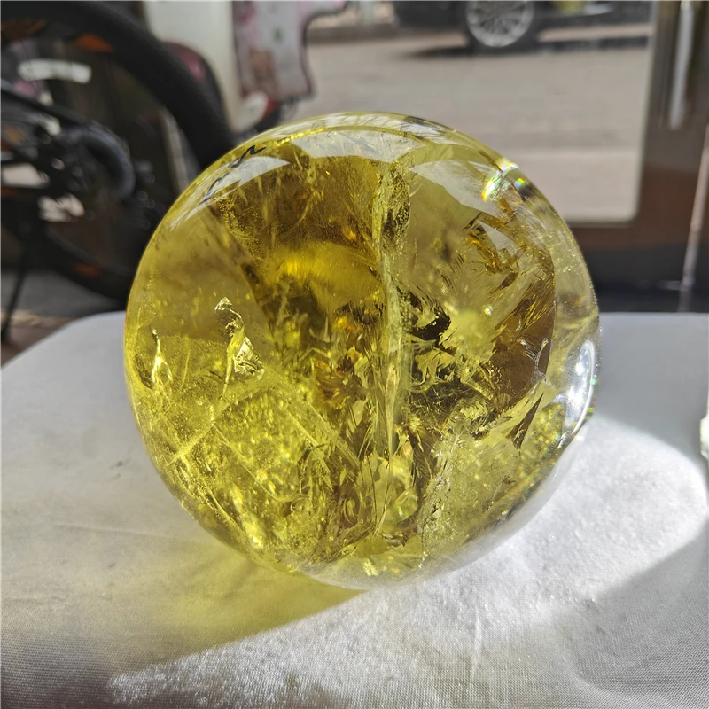 crystal craft ball natural citrine quartz crystal ball crystal sphere for sale