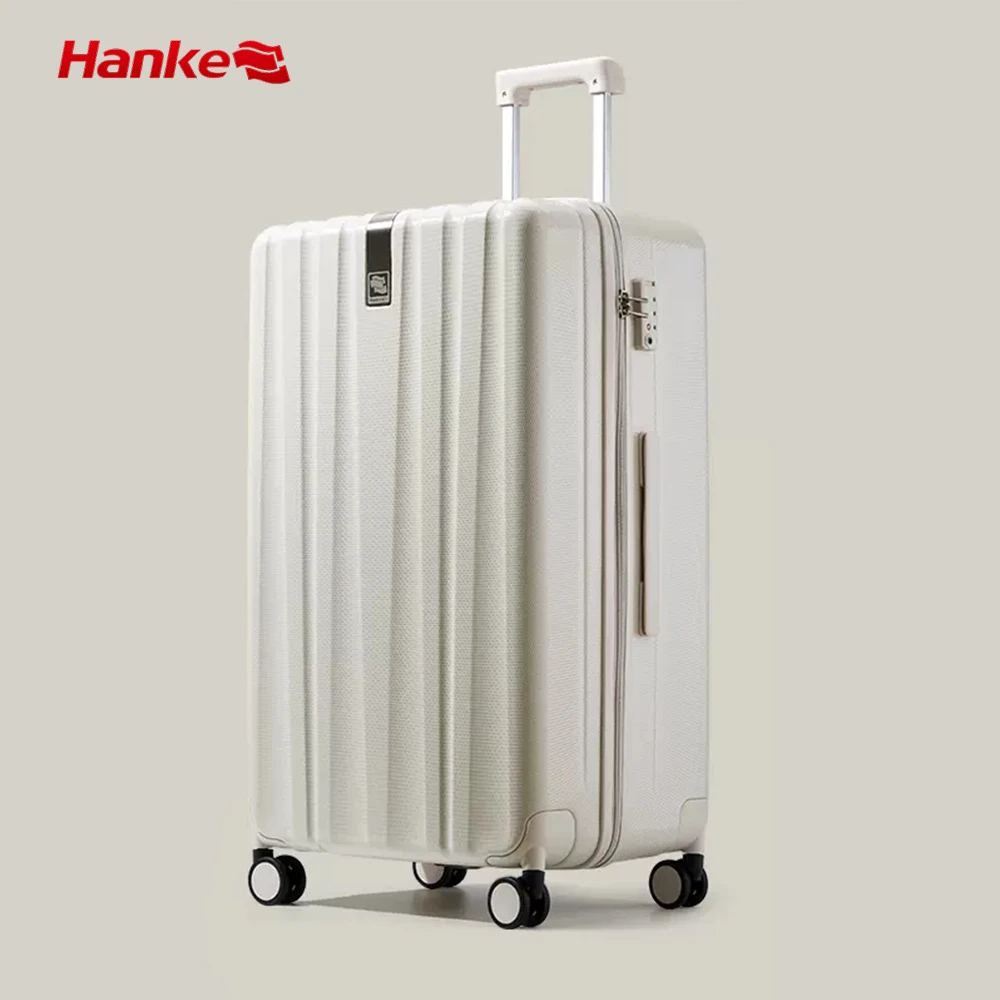 Hanke Hot Sale PC Trolley Case Set Luxury Carry on Suitcase Travel Lightweight Durable Luggage Set