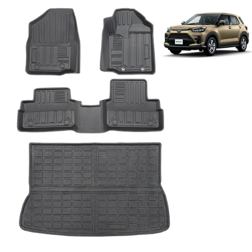 Wholesale auto accessories car mats TPE Car Floor mats  for Toyota Raize