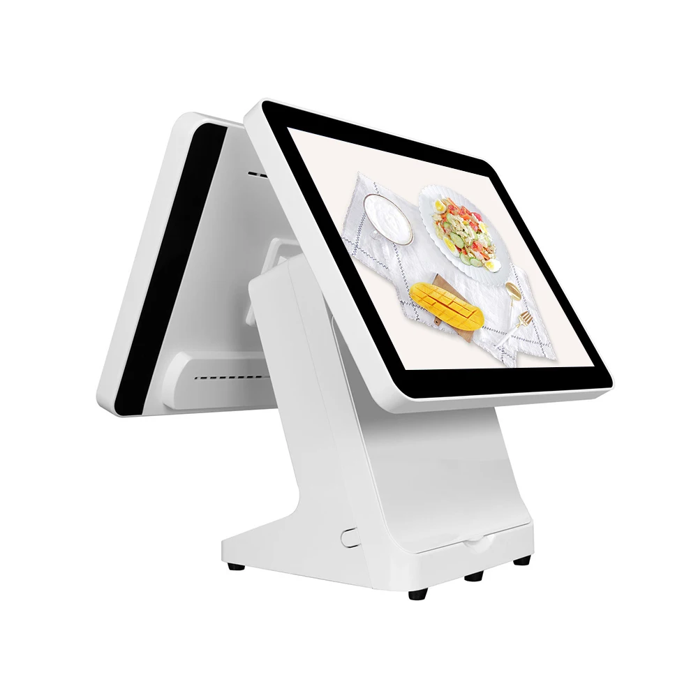 Factory Supply Online wifi or USB link Metal shell retail POS system machine for store