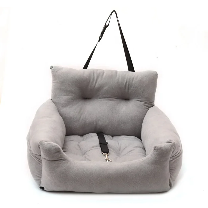 Soft Durable Portable Pet Car Seat Cozy Pet Car Booster Seat Safe Pet Travel Dog Car Seat