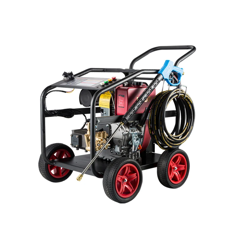 Honda diesel power high pressure pipeline dredge cleaning machine gasoline car washing machine high power washing water gun (1600336793009)