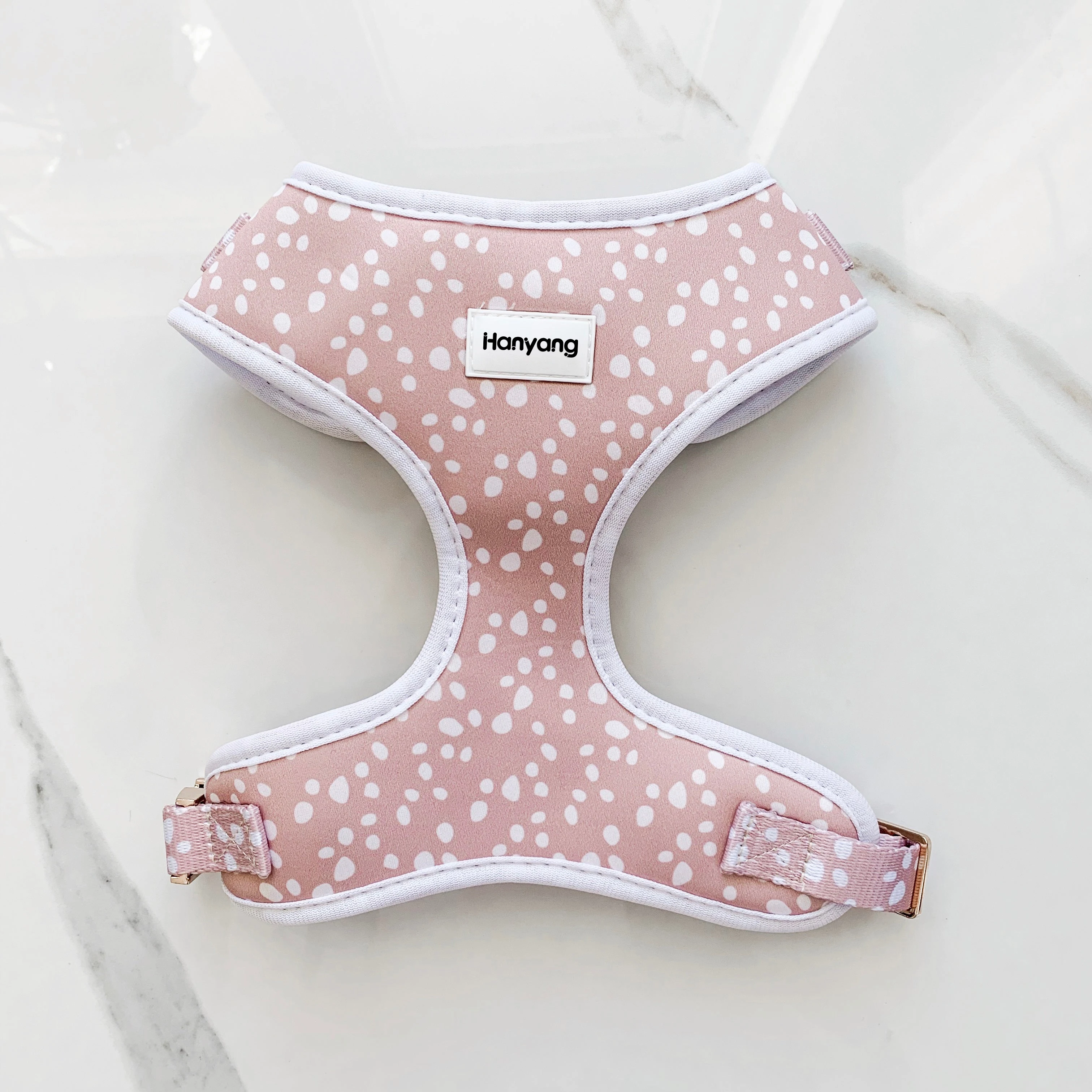 2022 Pawsome Boutique soft Dog harness patterned Designer Dog Harness manufacturers uk Adjustable Custom neoprene pet harness