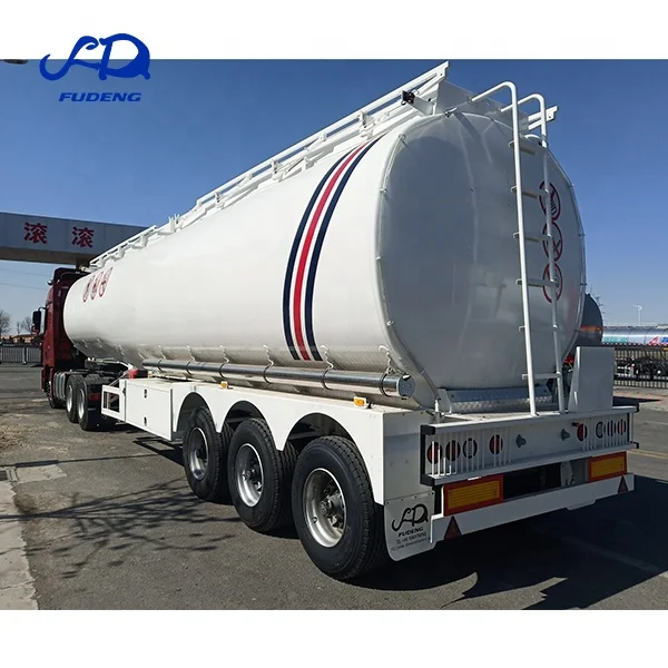 Petrol tank truck trailer  42000L 40000 Litres 45000L fuel tanker truck trailer w 3 axle fuel oil tanker trailer