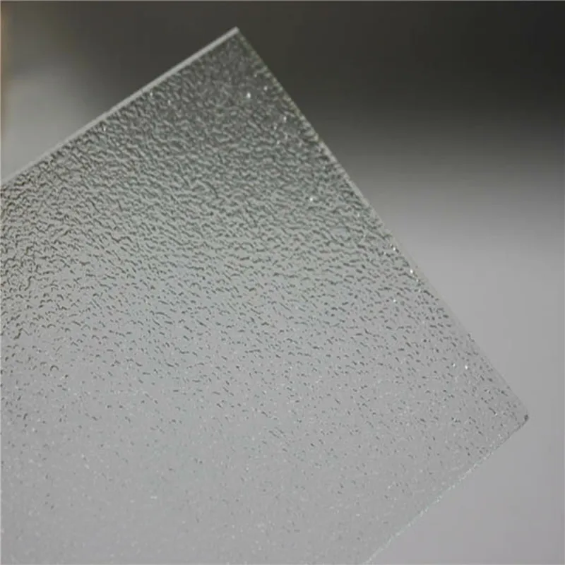 Customized Size Clear and Colored Patterned Glass