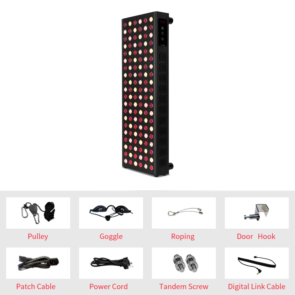 Pdt Machine 600w Heating Infrared No Flicker Red Light Led Therapy Panel