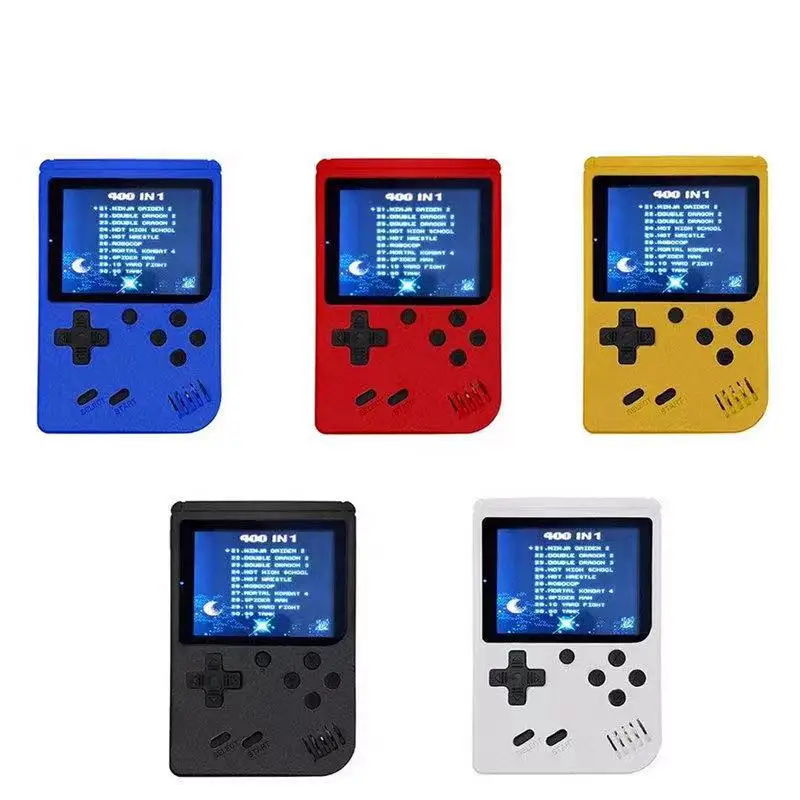 hot sell Retro Portable Mini Handheld Video Game Console 8-Bit 3.0 Inch Color LCD Kids Color Game Player Built-in 400 games