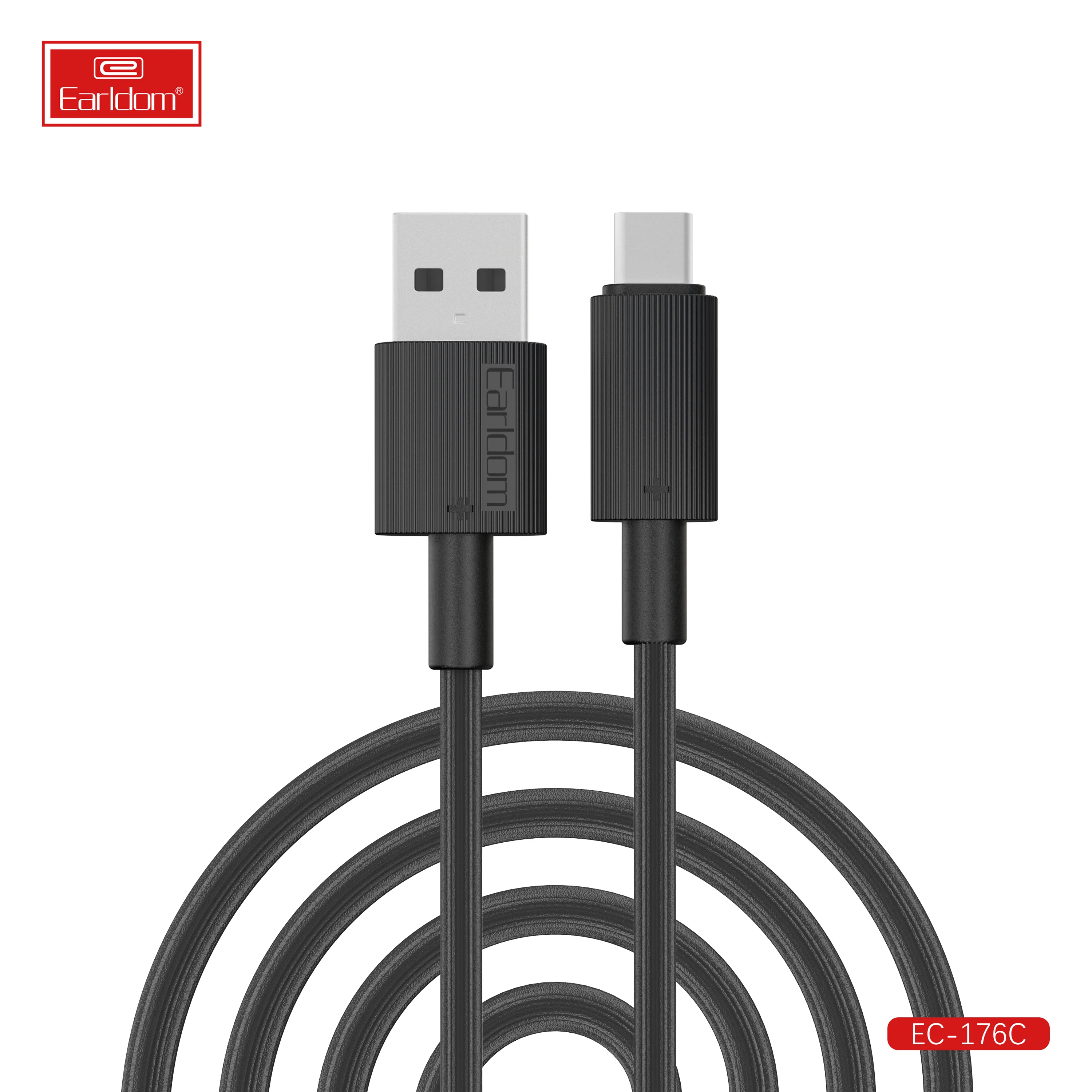 EARLDOM USB C Cable 3A Fast Charge, USB A to Type C Charger Cord Braided Compatible with Samsung