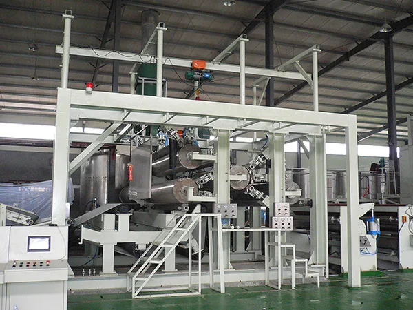 AZX новая машина для производства нетканого материала автоматическая спанлейса в наличии