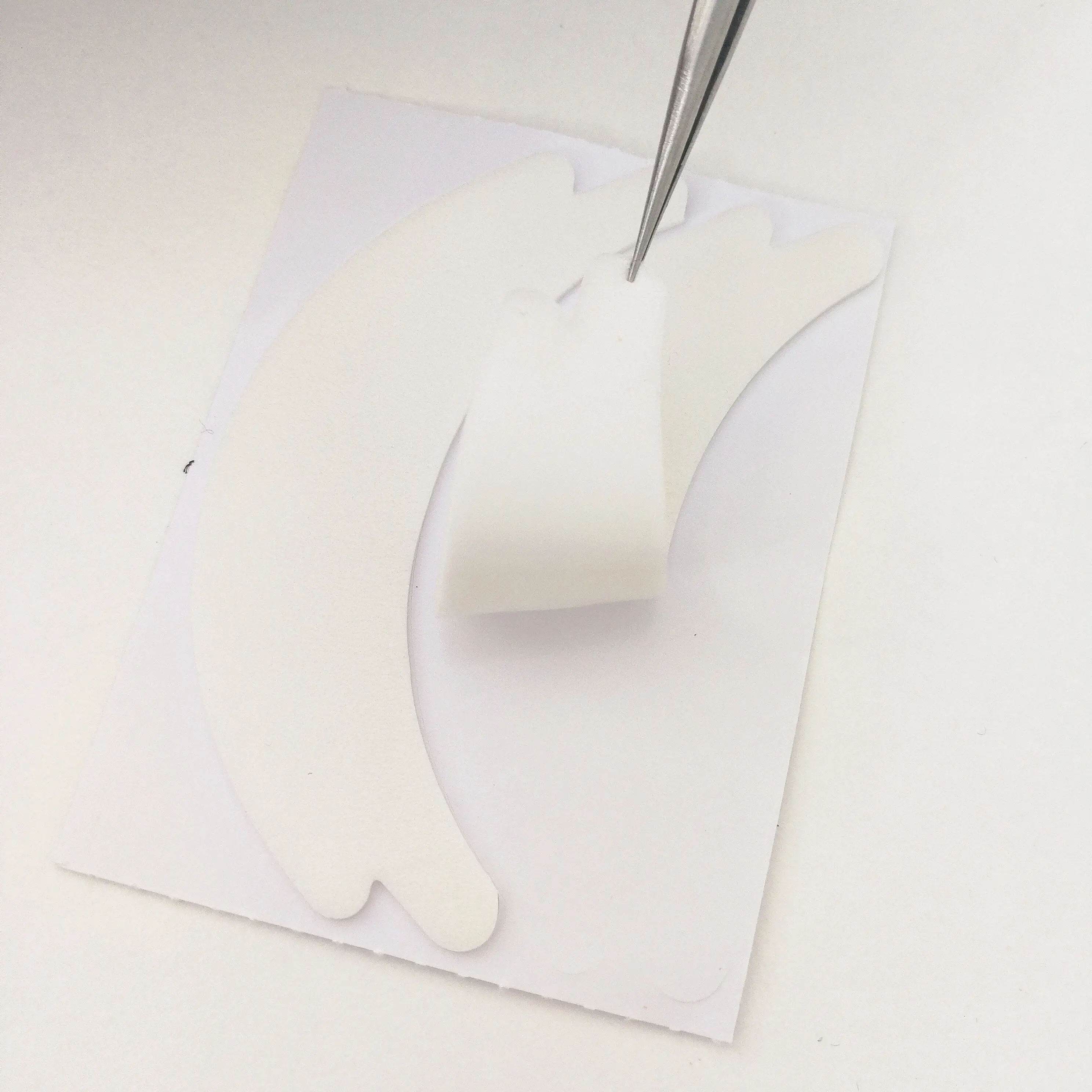 Private Label Custom foam tape eyepatch under eye pad For Eyelash Extension OEM microfoam gel Lash patch