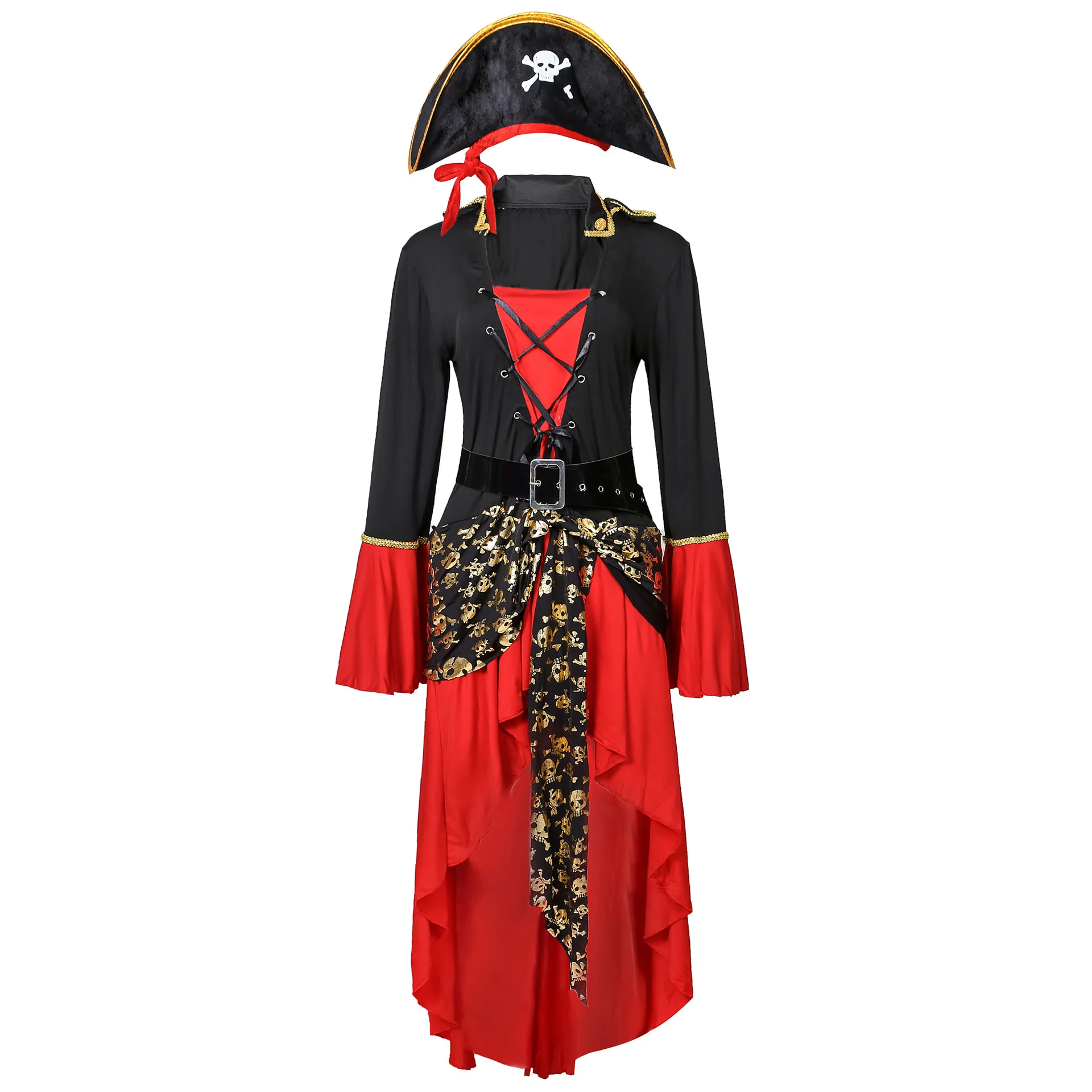 Female Halloween Sexy Pirate Clothing Carnival Cosplay Uniform Plus Size Halloween Costume