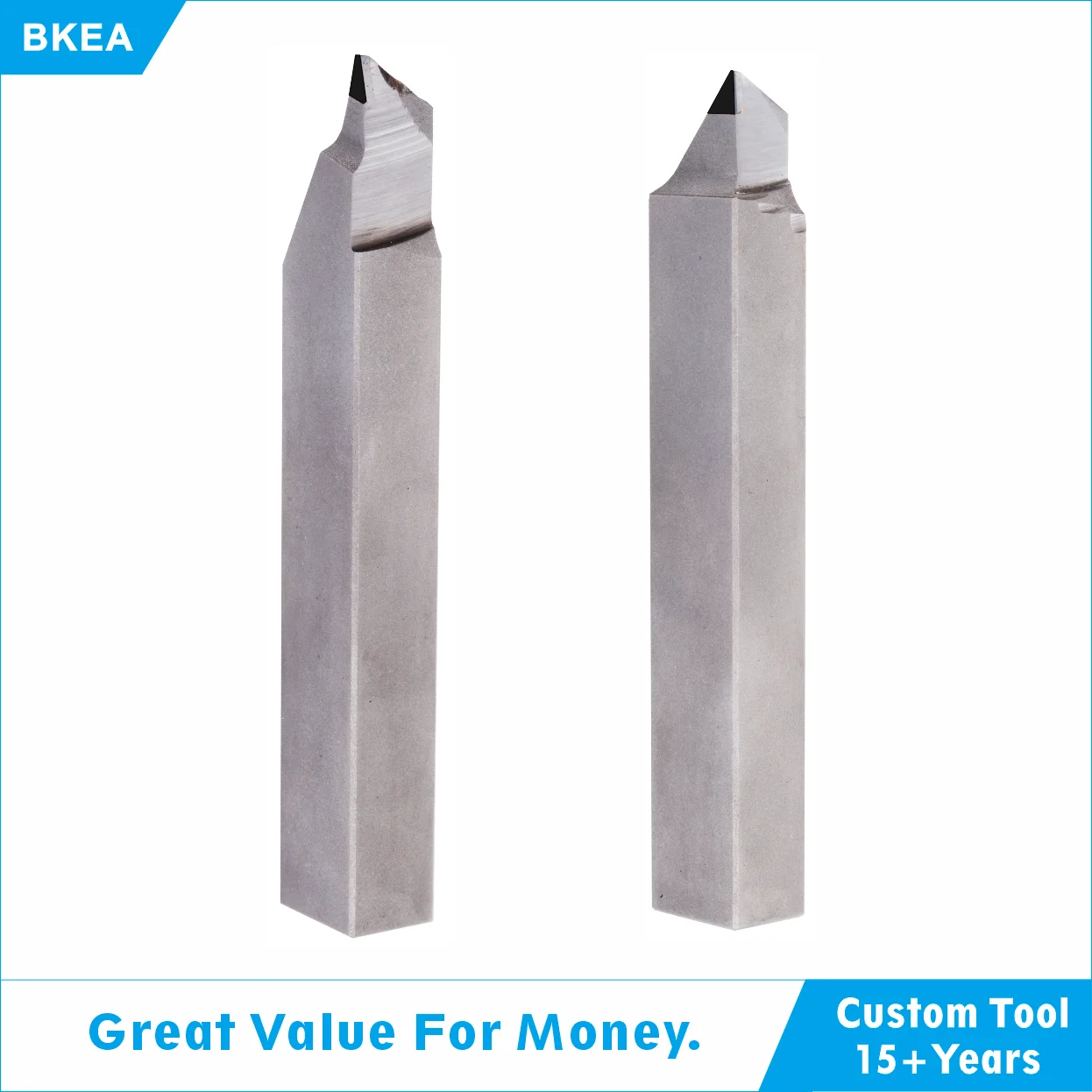BKEA Diamond grooving notching PCD grooving turning tools aluminum brass CNC lathe external cutter hydraulic system spare parts