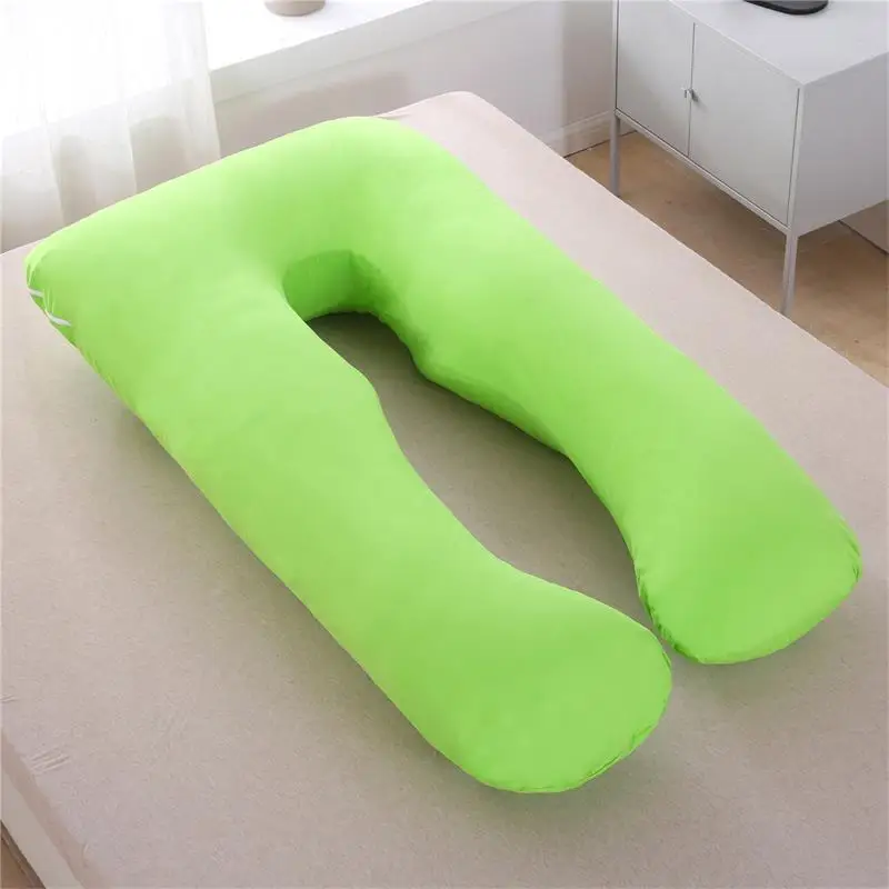 Multi-Functional Custom U Shaped Pregnancy Side Sleeping Paternity Pillow Washable Soft Skin-Friendly Maternity Pillows