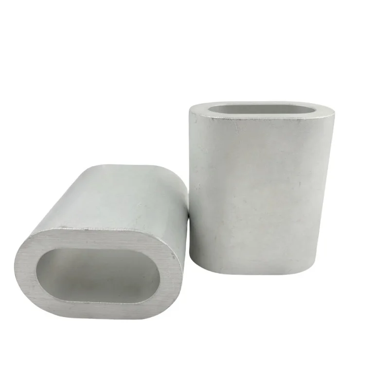 Factory Wholesale high quality Aluminium ferrule oval sleeves for wire rope